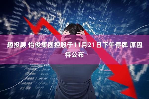 趣投顾 怡俊集团控股于11月21日下午停牌 原因待公布